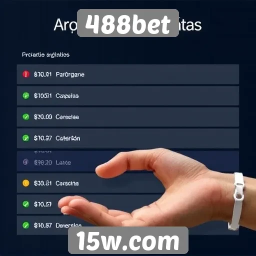 Comparativo de métodos de pagamento no 488bet