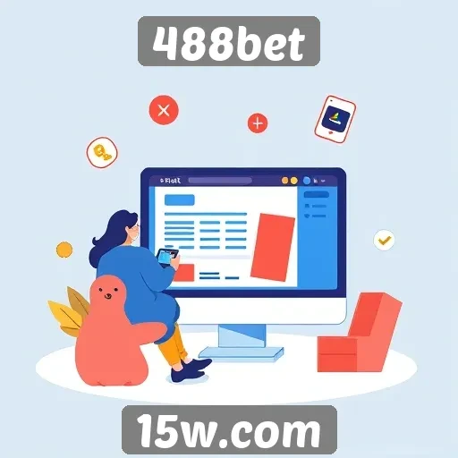 Experiência de usuário no site de apostas 488bet